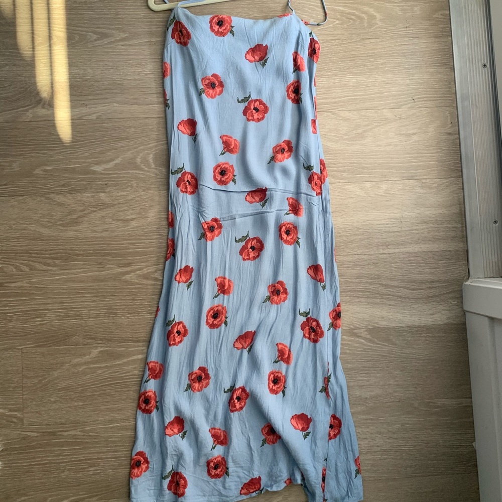 REFORMATION LOLA DRESS SIZE 2. WORN ONCE.